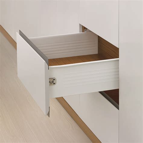 steel drawer box|kitchen metal drawer box sides.